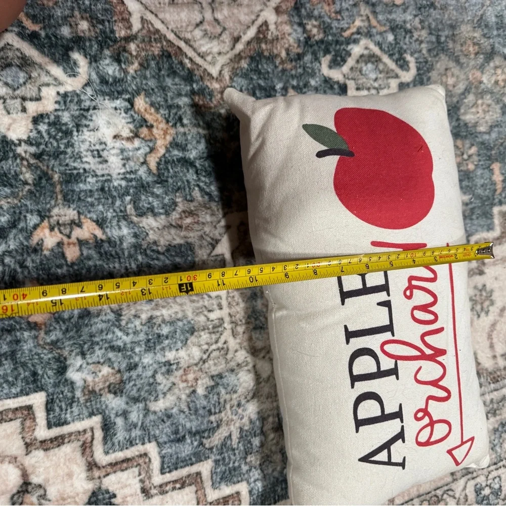 Autumn Pumpkin Patch Pillow double sided - Picture 4 of 4